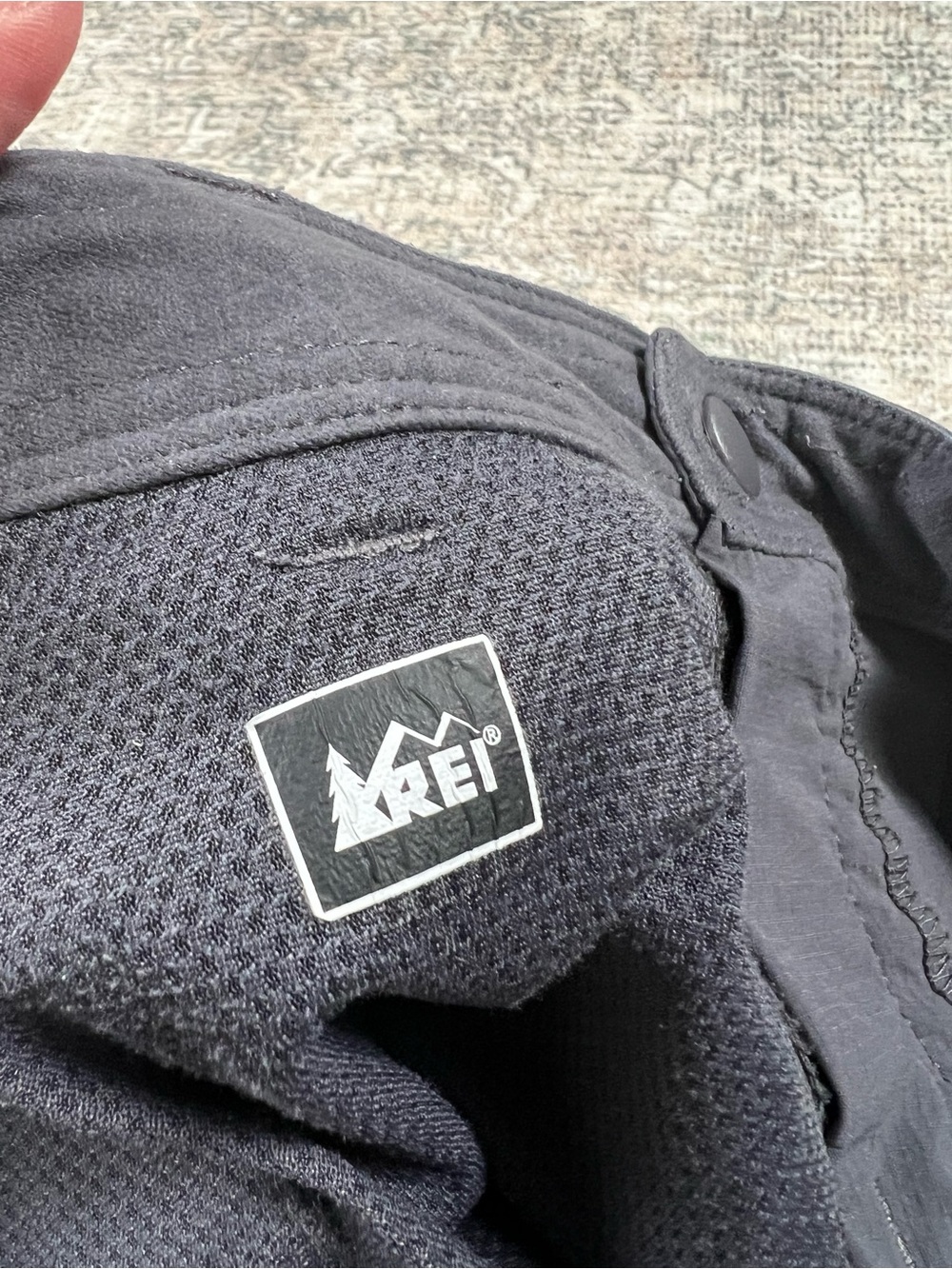 REI Ripstop Hiking Shorts Womens 10 Gray Pockets - Picture 9 of 13